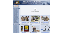 Desktop Screenshot of bkkenterprises.com